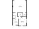 First floor layout featuring a garage, bedroom, bath, foyer and bonus room at 7772 Sweet Star Avenue, Orlando, FL 32836