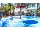 Community splash pad featuring a fun water fountain and play area for to enjoy outdoors at 8023 King Palm Cir, Kissimmee, FL 34747
