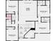 Upstairs floorplan featuring five bedrooms, three bathrooms, and a game room at 853 Junonia Blvd, New Smyrna Beach, FL 32168