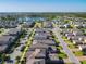 Aerial view of a residential community featuring well-kept homes and landscaped streets at 9432 Komika Ln, Winter Garden, FL 34787