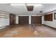 Spacious two car garage with shelving at 16336 Old Cheney Hwy, Orlando, FL 32833