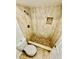 The updated walk-in shower features stylish tilework and modern fixtures at 238 Riverbend Dr # 105, Altamonte Springs, FL 32714