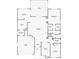 Detailed floorplan showcasing the layout of the home, including room dimensions and connections at 2409 Twickingham Ct, Clermont, FL 34711