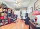Functional home office space featuring comfortable chairs and lots of work area at 2409 Twickingham Ct, Clermont, FL 34711