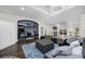 Bright bonus room with custom lighting, entertainment area, and upstairs access at 427 Egret Place Dr, Winter Garden, FL 34787
