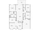 Detailed floorplan showing layout with primary bedroom, kitchen, living spaces, bedrooms, and lanai at 5112 Jetsail Dr, Orlando, FL 32812