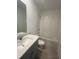 Bathroom featuring a tub and shower combination, modern vanity, and neutral tile flooring at 6028 Bimini Ave, Haines City, FL 33844