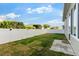 Fenced backyard featuring a well-maintained lawn and a private outdoor space at 8205 Sw 78Th Terrace Rd, Ocala, FL 34476