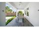 The outdoor patio is perfect for dining and relaxation, featuring a grill and plenty of seating at 8638 Finsen St, Orlando, FL 32827