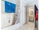 Bathroom with a shower-tub combination, tile floor, and an additional doorway at 106 Alhambra Ave, Altamonte Springs, FL 32714