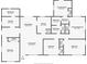 Detailed floor plan showcasing the layout of this home including multiple bedrooms, bathrooms, and living spaces at 106 Alhambra Ave, Altamonte Springs, FL 32714