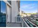 Balcony view of the city with glass railings and an open-air design at 150 E Robinson St # 4A, Orlando, FL 32801