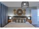Serene main bedroom featuring stylish decor, ambient lighting, and calming atmosphere, ideal for relaxation at 2004 Fleming Mist Pl, Kissimmee, FL 34747
