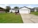 Charming single-story home featuring a well-manicured lawn and attached two-car garage at 2081 Galveston Ave, Deltona, FL 32725