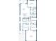 Detailed floor plan showcasing the layout of this spacious single-Gathering home at 2795 San Marco Way, Winter Haven, FL 33884