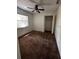 This bedroom offers a spacious closet and natural lighting from the large window at 3144 Ginger Cir, Orlando, FL 32826
