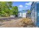 Large property with various garages, parked RV, and plenty of space at 3550 Kaiser Ave, St Cloud, FL 34772