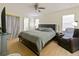 This main bedroom has a walk-in shower and an adjacent sitting area at 4025 Luan Dr, Orlando, FL 32808
