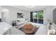 Cozy living area with sliding glass doors leading to outdoor balcony, filled with natural light at 6685 Queens Borough Ave # 202, Orlando, FL 32835