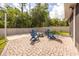 Outdoor patio featuring chairs and brick pavers at 951 Cutke Rd, St Cloud, FL 34771