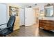 Comfortable room with a dresser, chair, and closet space making an ideal space for relaxation and productivity at 200 Maitland Ave # 87, Altamonte Springs, FL 32701