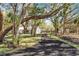 Charming home nestled among mature trees with a long driveway and lush landscaping at 1475 James St, New Smyrna Beach, FL 32168