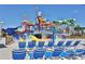 Gathering-friendly water park at Island H2O Live!, including slides and beach chairs at 3083 Key Lime Loop, Kissimmee, FL 34747