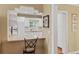 Kitchen view with granite countertops and white cabinetry at 3514 Golfview Blvd, Orlando, FL 32804