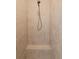 Modern shower features include neutral tile and a handheld shower head at 3514 Golfview Blvd, Orlando, FL 32804