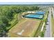 Outdoor amenities include a sports field, tennis and basketball courts, a sand volleyball area, and a covered picnic pavilion at 4307 Pebbles Throw Dr, Kissimmee, FL 34746