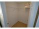 Walk-in closet with wire shelving at 5300 S Atlantic Ave # 4-302, New Smyrna Beach, FL 32169