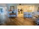 Open concept kitchen with white cabinets and modern appliances at 5300 S Atlantic Ave # 4-302, New Smyrna Beach, FL 32169