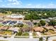Overhead image displays property lines and surrounding neighborhood at 1132 Feather Dr, Deltona, FL 32725