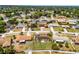 Home aerial view displays location within neighborhood at 1132 Feather Dr, Deltona, FL 32725