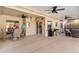 Relaxing outdoor patio perfect for dining and grilling with open views at 1532 Lawndale Cir, Winter Park, FL 32792