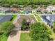 Charming home featuring a well-manicured lawn, a two-car garage, and mature trees at 972 Bighorn St, Oviedo, FL 32765