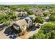 Beautiful aerial shot of the community with ample parking, lush trees, and community features at 1063 S Hiawassee Rd # 1615, Orlando, FL 32835