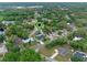 Aerial view of a property location amidst lush greenery, with easy access roads at 1440 Lake Shore Dr, Casselberry, FL 32707