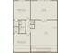 Second floor floorplan showing bedroom 6, bathroom 4, bedroom 5, a loft, and a media area at 15148 Willow Ridge Dr, Montverde, FL 34756