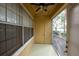Screened patio with ceiling fan at 2586 Robert Trent Jones Dr # 1116, Orlando, FL 32835