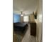 Bedroom features ceiling fan, tv, window and closet at 2667 River Landing Dr, Sanford, FL 32771