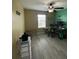 Office features hardwood floors, window, and a computer at 2667 River Landing Dr, Sanford, FL 32771