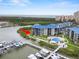 Stunning waterfront condo community with private boat slips and sparkling pool at 2700 N Peninsula Ave # 314, New Smyrna Beach, FL 32169