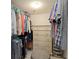 Spacious walk-in closet with built-in shelving and storage at 2700 N Peninsula Ave # 314, New Smyrna Beach, FL 32169