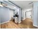 Bright office space with wood floors, modern desk setup, and ample natural light at 2707 Prince John Rd, Winter Park, FL 32792