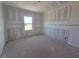 Picture of a bedroom with unfinished drywall and a window at 2976 Embark Trail, St Cloud, FL 34771