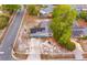Aerial view of home including solar panels at 411 Hibiscus Rd, Casselberry, FL 32707