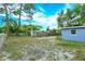 Backyard view with privacy fence at 411 Hibiscus Rd, Casselberry, FL 32707
