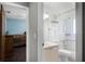 Bathroom view from doorway featuring bathtub/shower combo and vanity sink at 485 Sandpiper Ridge Dr, Orlando, FL 32835