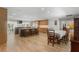 Expansive open-concept kitchen features a large island with bar seating at 5340 Jones Rd, St Cloud, FL 34771